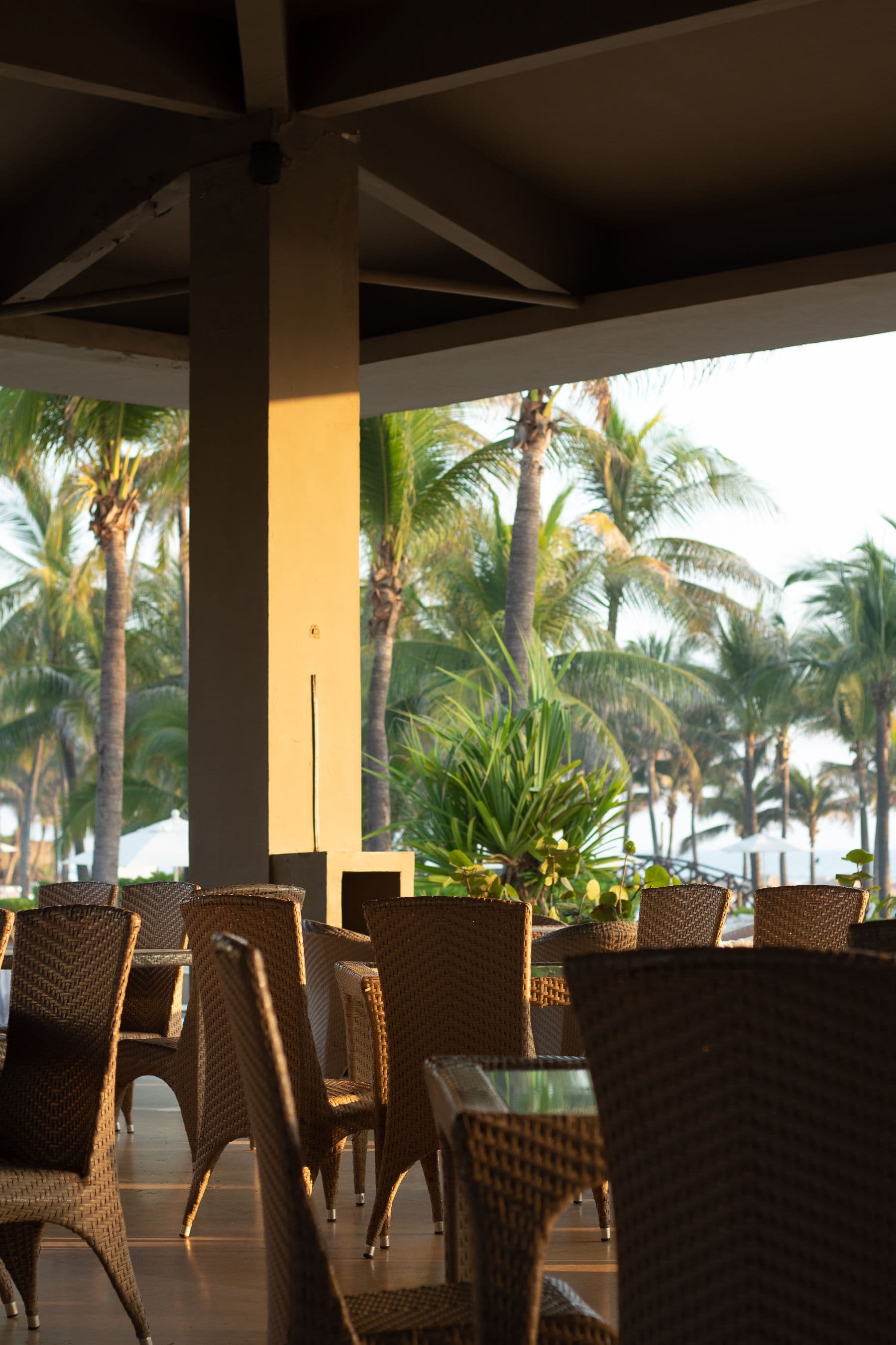 Restaurante temático de un hotel todo incluido en Cancún